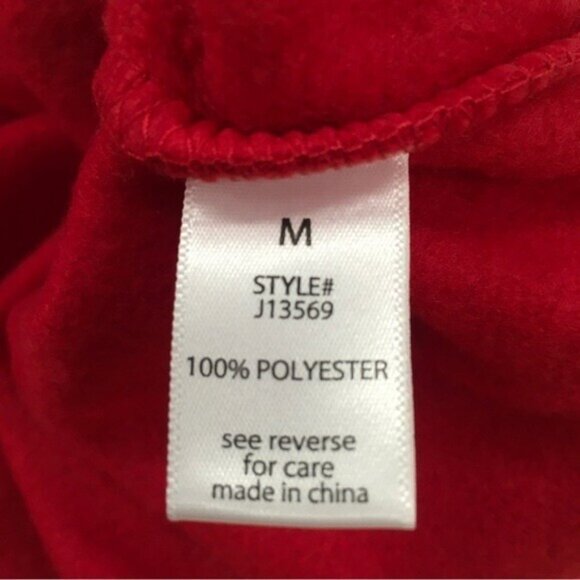 Varsity letter Jacket Women  Medium Red White Letter A Retro Sporty50s Carhop - Picture 12 of 14